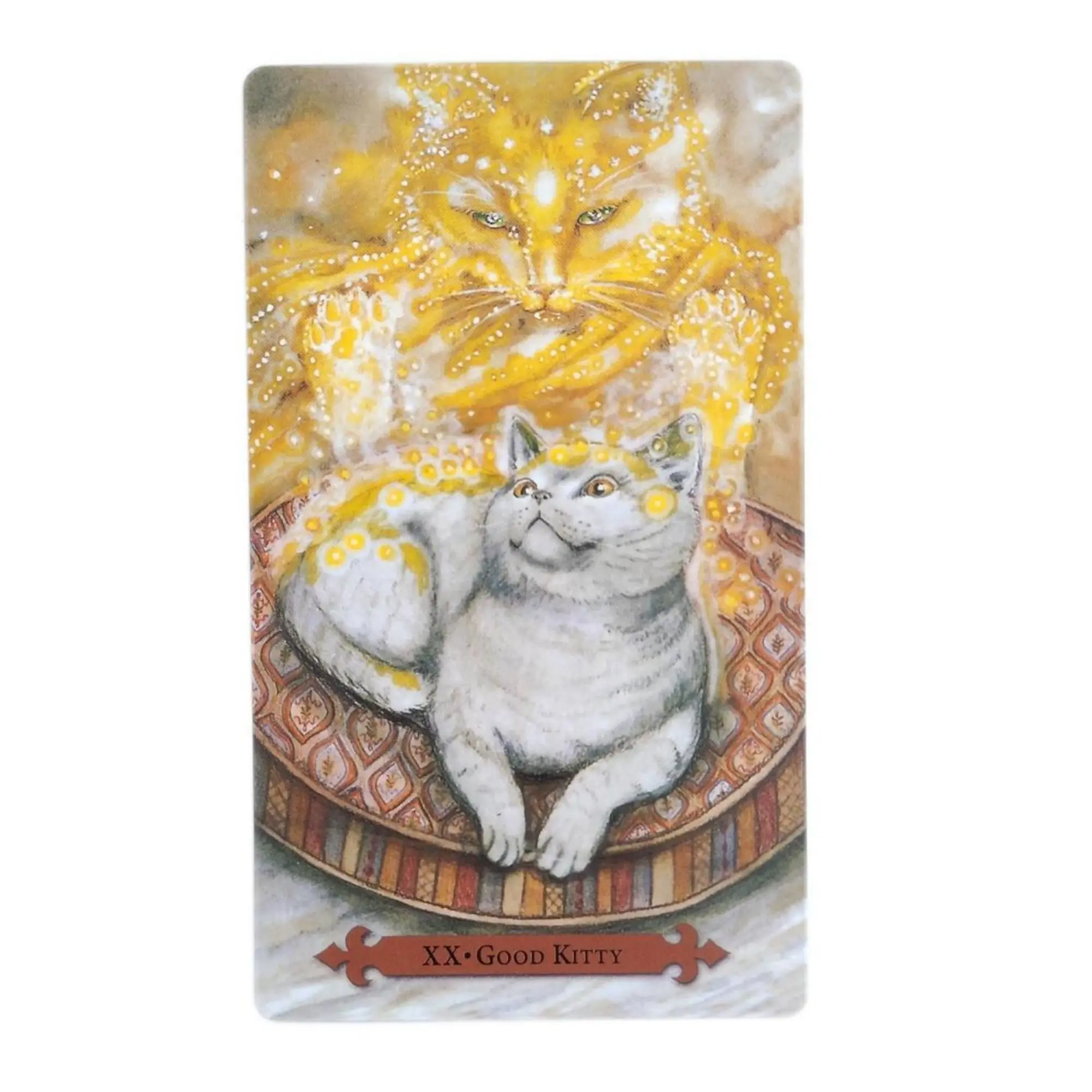 Mystical Cat Tarot New English Card Deck 12x7cm 78 Cards/Set Nice Kinds of Cats Design For Parent-child Interaction Games