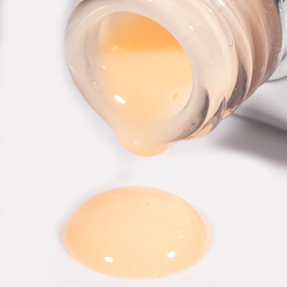 KODIES GEL Structure Rubber Base Gel Nail Polish Butter Yellow Beige Gel Polish Semi Permanent UV/LED manicura Nails Art Salon