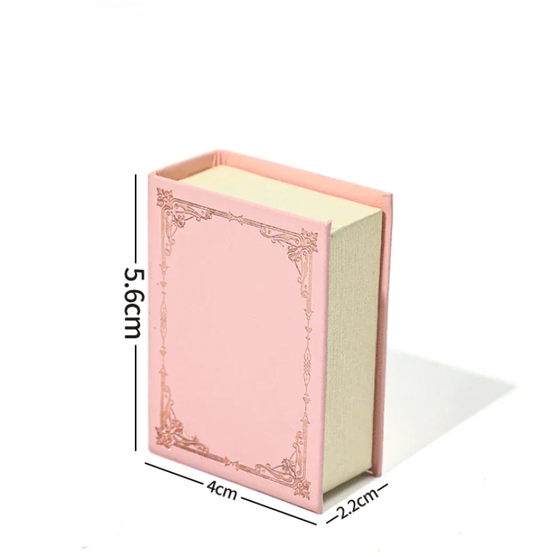 Little Book Jewelry Case Retro Creative Princess Ring and Necklace Gift Box Packaging for Small Businesses