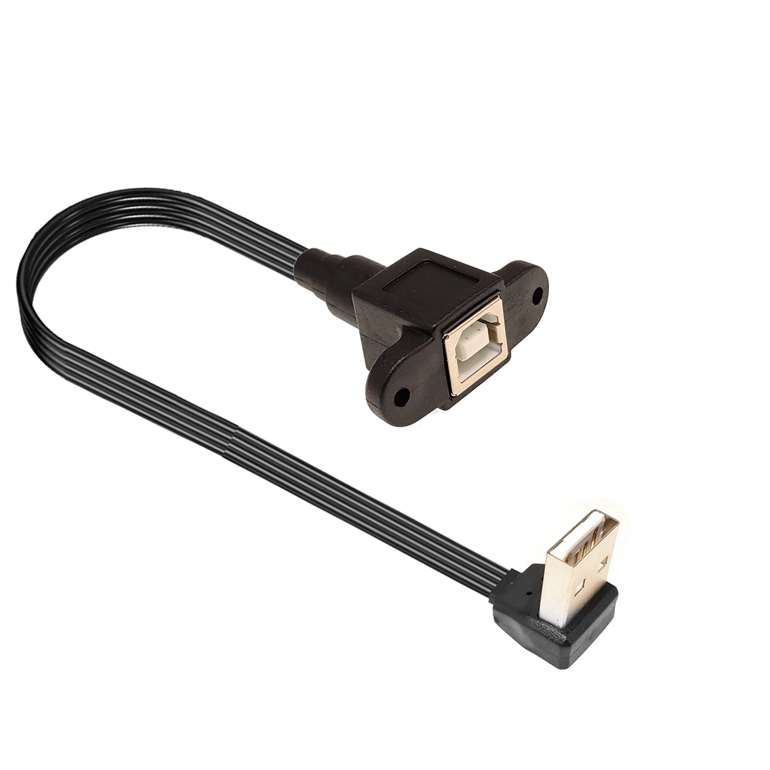 0.1M 0.2M Type-C Android to USB Printing Square Port - B Mother with Screw Hole for Fixed MINI USB to Print Conversion