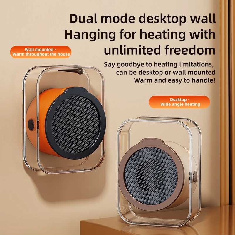 

Energy Saving Warm Air Blower Portable Desktop Hot Air Blower Suitable For Home And Office Portable Winter Electric Heater