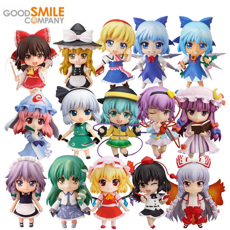 

Good Smile Original Nendoroid East Project Hakurei Reimu 2.0 Frandre Alice Satori Koishi Anime Action Figures Toys Kids Gift