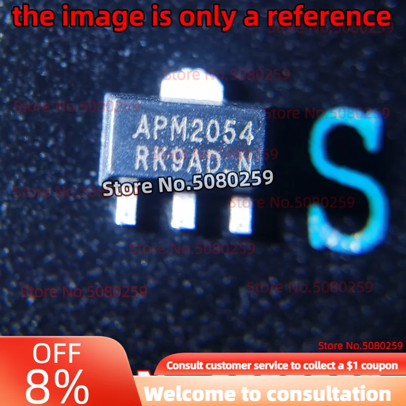 200/100/50 قطعة APM2054NVC-TRG APM2054NVC سوت-223/APM2054NDC-TRL APM2054NDC سوت-89