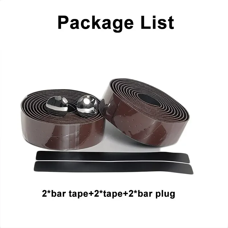 Outdoor Cycling Road Bike Breath Handlebar Tape Bicycle Pu+EVA Soft Comfotable Handlebar Tape with Bar Plug Bike Parts