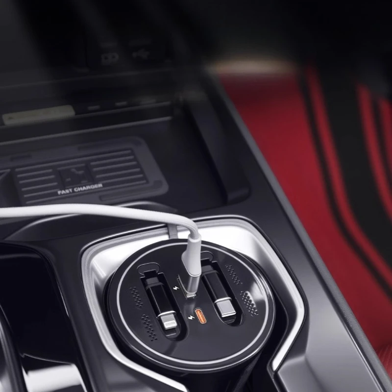 

Центральная док-станция с зарядным устройством для автомобиля, сверхбыстрая зарядка, держатель для стаканов, инструменты для Lexus NX260/NX350h/NX400H + NX 2022-2025