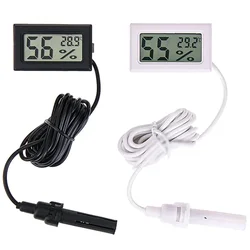 Mini LCD Digital Thermometer Hygrometer Gauge Tester Probe Incubator Aquarium Temperature Humidity Meter Sensor Detector Tester