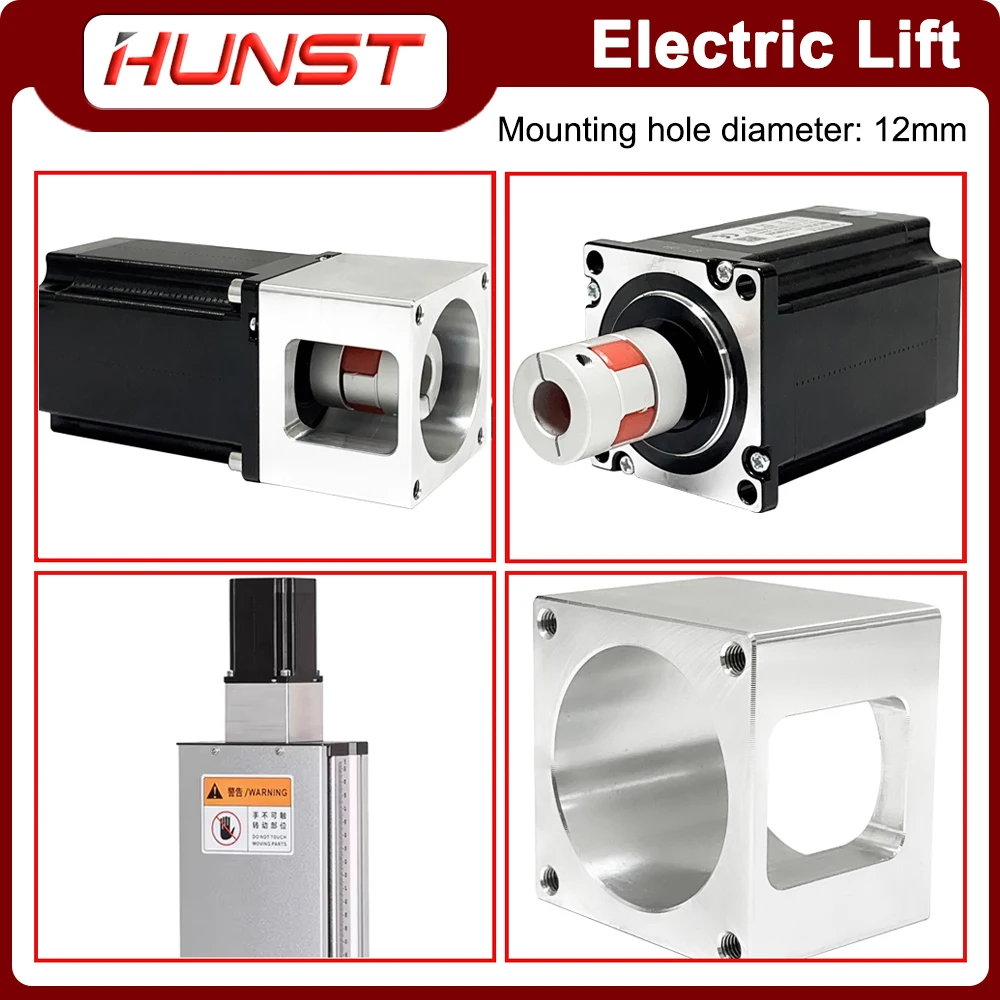 HUNST Electric Lift Table Lift Motor Suitable for Fiber Laser Marking Machine Engraving Machine