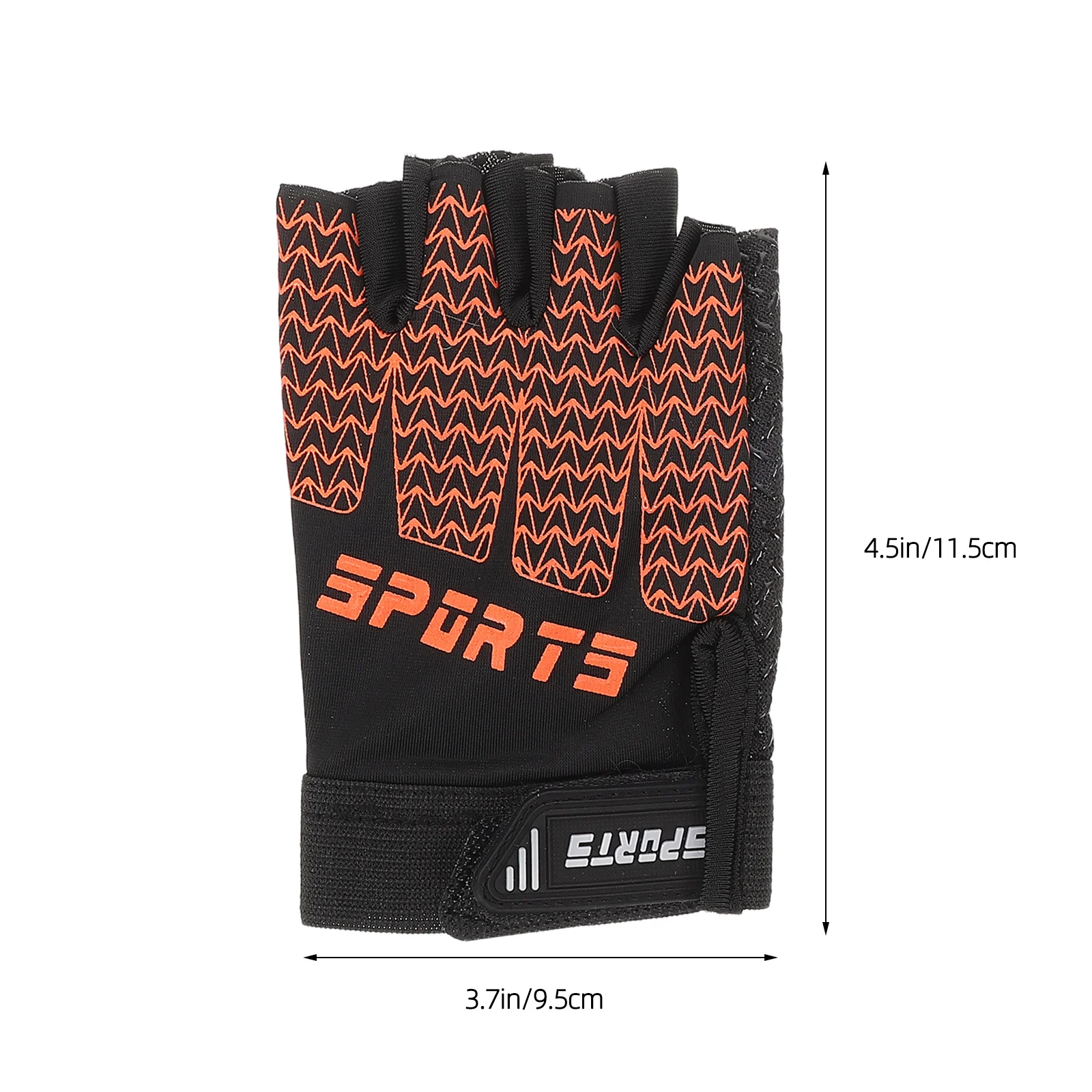 1 زوج نصف اصبع قفازات ركوب الدراجات تنفس عدم الانزلاق مبطن أصابع الدراجة قفازات الجبلية نصف اصبع قفاز