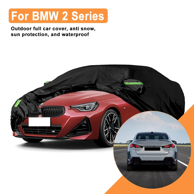 

For BMW 2 Series Car Full Cover - Outdoor Waterproof Snowproof Sunshade, Winter & Summer All Weather Auto Protection Accessories