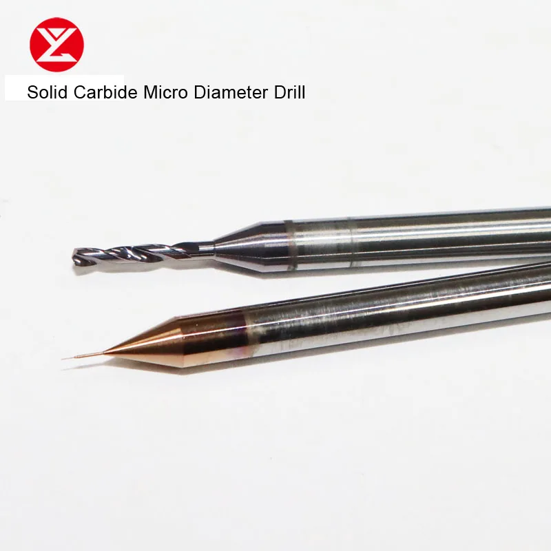 Imagem -05 - Solid Carbide Micro Broca Min Bit Diâmetro Cnc Hole Machining Tool Precisão para Aço Aço Inoxidável Superalloy 0.11.79 mm