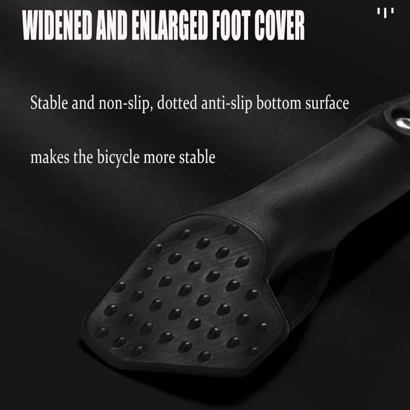 사이클링 애호가를 위한 새로운 제품 산악 자전거 자전거 발 지지대 알루미늄 합금 측면 지지대 레그 브레이스 훌륭한 선물