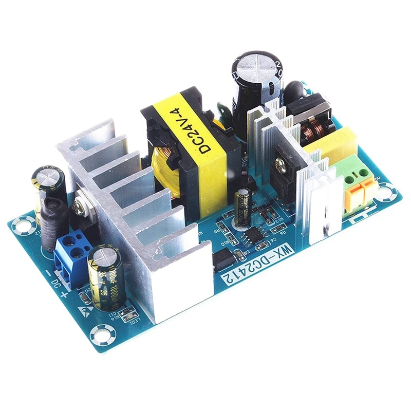 For Power Supply Module DC 24V 4A 6A To AC 110V 220V Switching Power Supply Module AC-DC Board