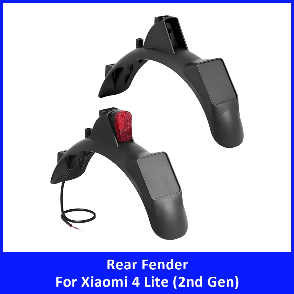 

Rear Fender for Xiaomi 4 Lite 2nd Gen Germany Version Electric Scooter Accessories Mudguard Assembly Tire Splash Guard Parts