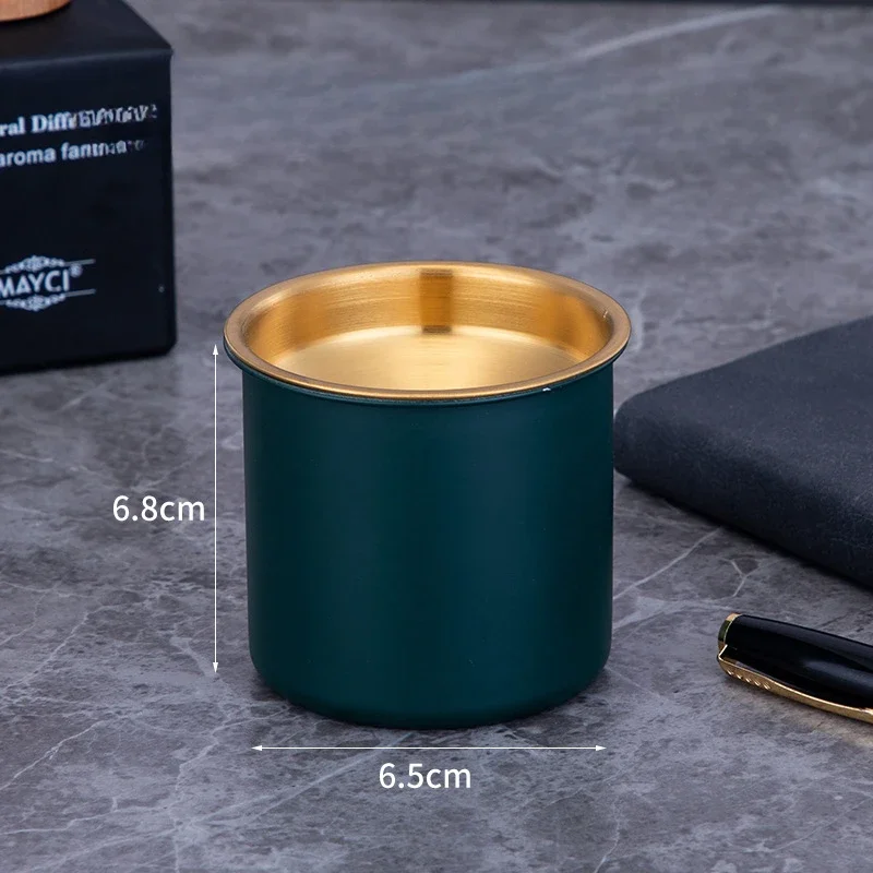 

Detachable Metal Stainless Steel Ashtray Round Windproof Smokeless Cigar Ashtray Car Retardant Cigarette Smoke Holder