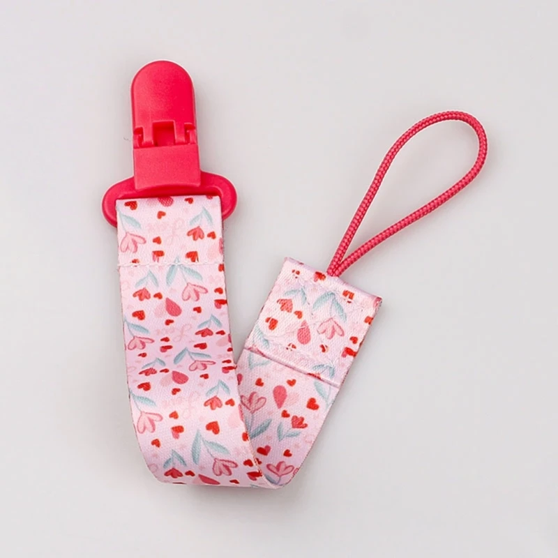 Teething Toy Chain Holder Nipple Clip Teether Toy Clip Universal Holder Leash for Pacifiers Teether Soothies