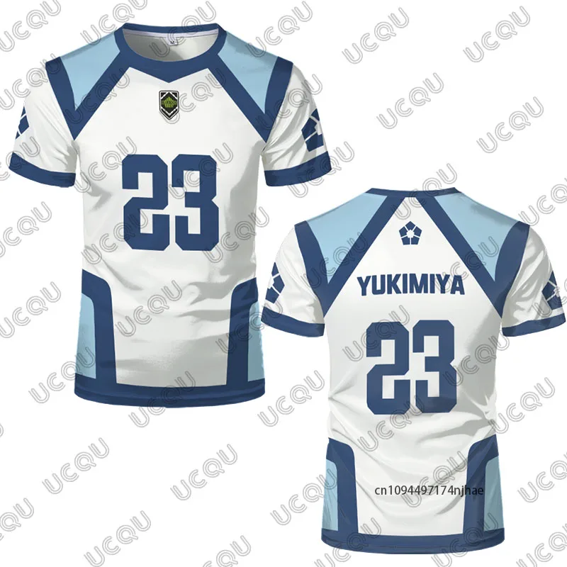 2026 جديد الأزرق قفل جيرسي ناجي Seishiro موحدة أنيمي تأثيري ثلاثية الأبعاد طباعة تي شيرت رجالي كرة القدم جيرسي الرياضة تيز عادية أطفال