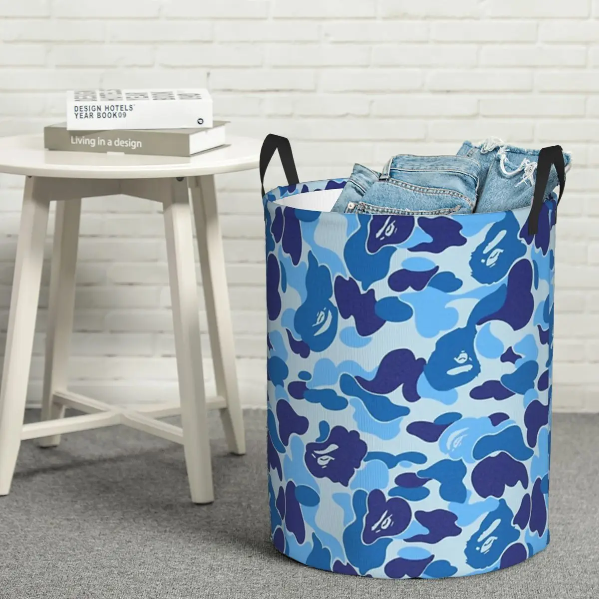 

Laundry Collector Camouflage Foldable Laundry Basket Large Storage Baby Washing Basket Home Organizer