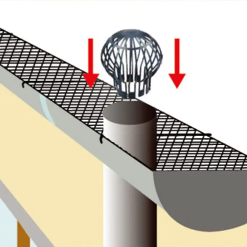

Roof Pipes Extension No Moss Clogging Downspout Filter Mesh Strainer Leaf Filter Gutter Guard