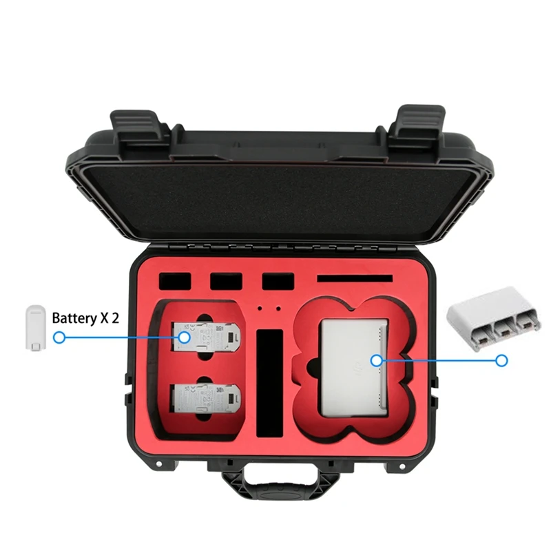 Caja impermeable portátil a prueba de explosiones para DJI NEO, carcasa dura, caja de almacenamiento de gran capacidad, accesorios para Drones