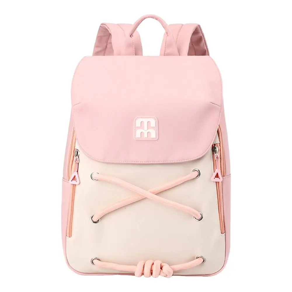 حقيبة ظهر عصرية ذات سعة كبيرة ملونة كورية متعددة الوظائف حقيبة كتب كاجوال قابلة للتنفس حقيبة ظهر مدرسية للطلاب