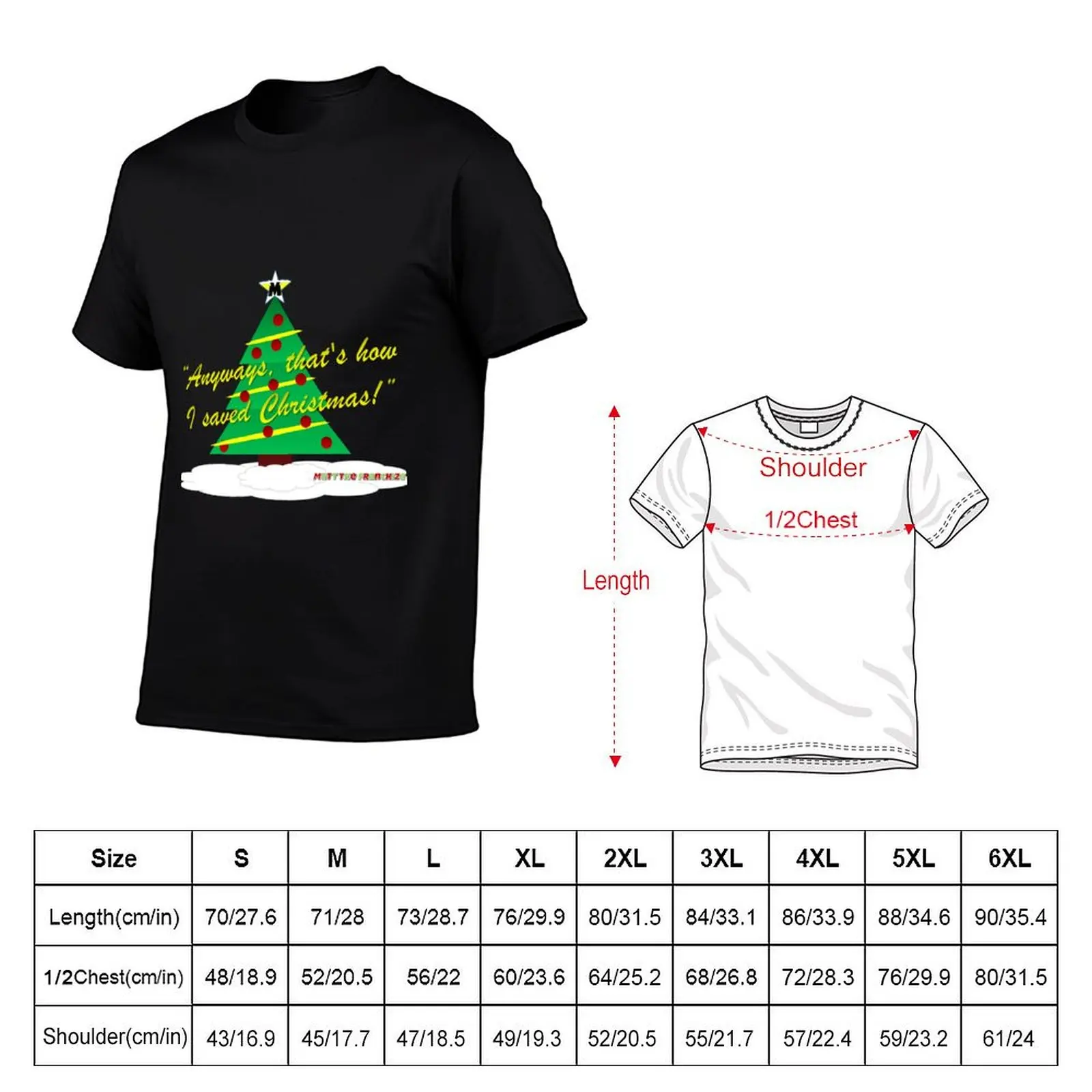 Anyways, that's how I saved Christmas! T-Shirt Work Daily Short Sleeve Top