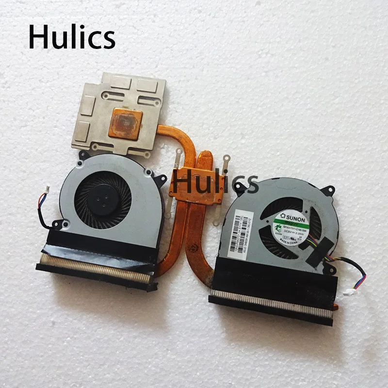 Hulics Used CPU COOLING FAN FOR ASUS N550 N550J N550JA N550JK N550JV N750 N750J N750JV N750JK G550J G550JK N550L Heatsink