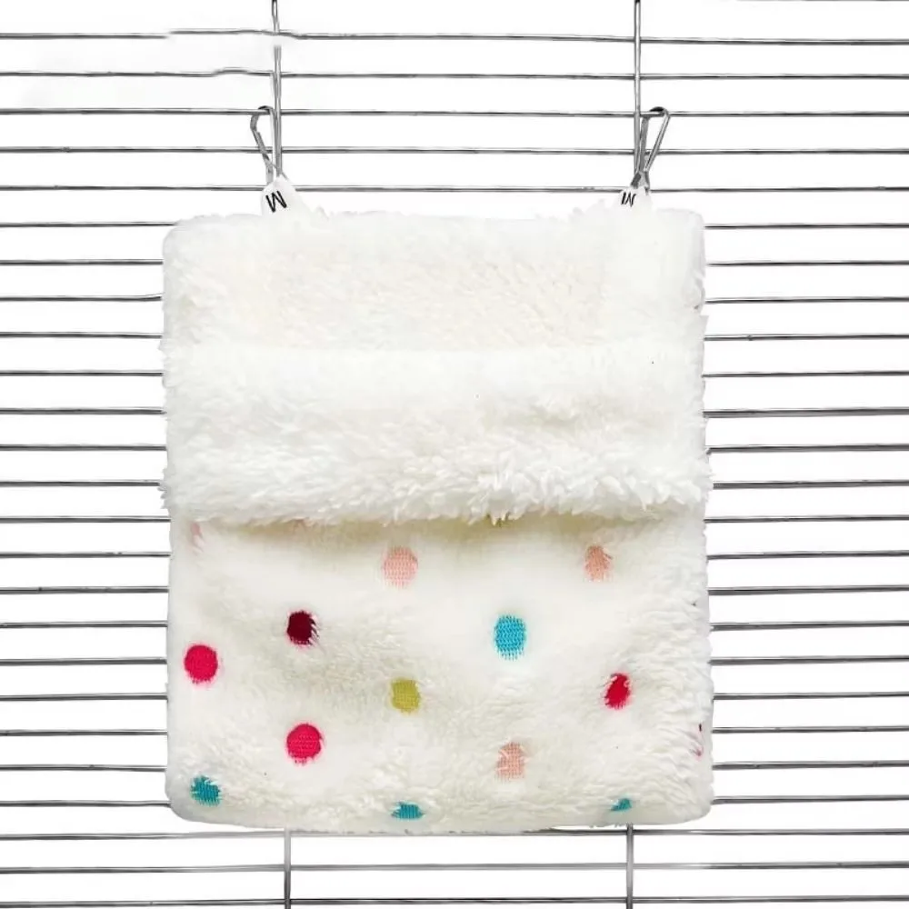 Neuer Weicher Schlafsack für Zuckerflügelhörnchen, Warme Hamster-Hängematte mit Sternenmuster, Komfortabler Ratten-Schlafsack, Haustier-Schaukeltasche – Detail 4