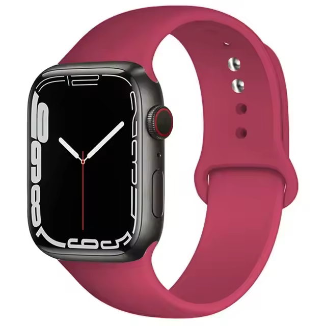Silicone Band For Apple Watch straps 49mm 40mm 44 mm 45mm 46mm 42mm 41mm 38mm sports bracelet iWatch series 10 9 8 3 SE ultra 2 - Image 58