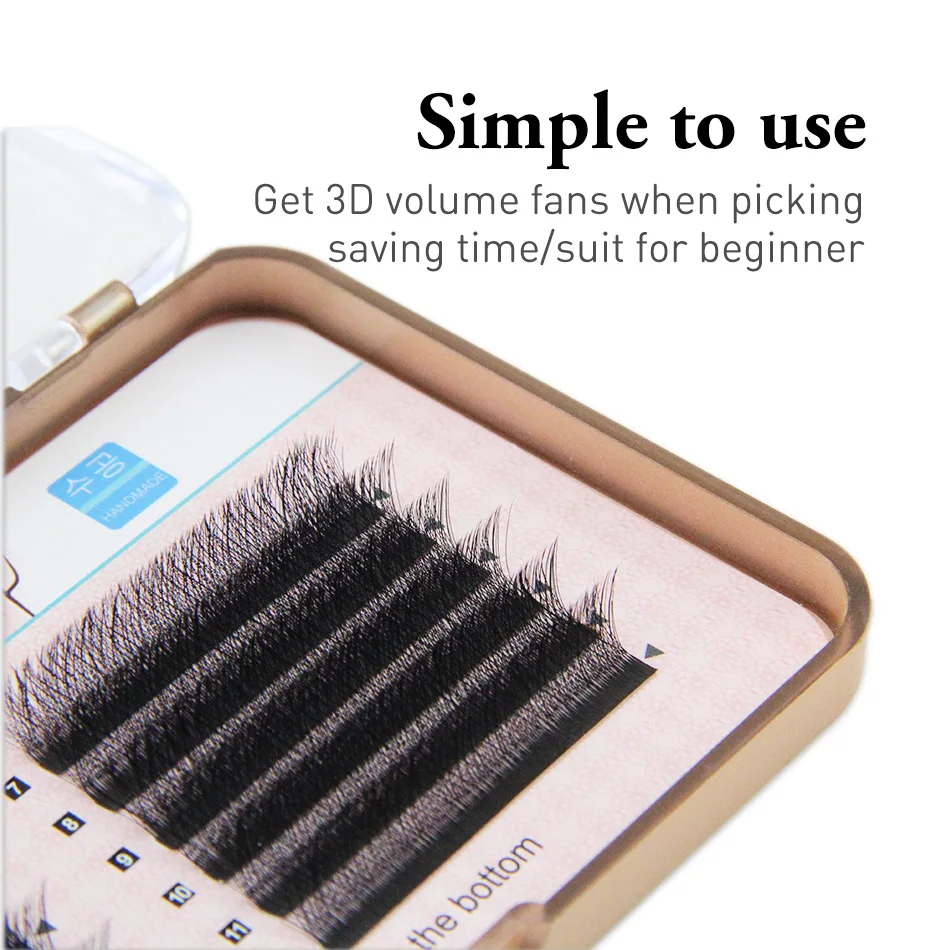 

Новинка, автоматические цветущие 3d-ресницы IGUIONSS в форме цветка, готовые вееры, мягкие ресницы W-типа, привитые ресницы, цветут за одну секунду