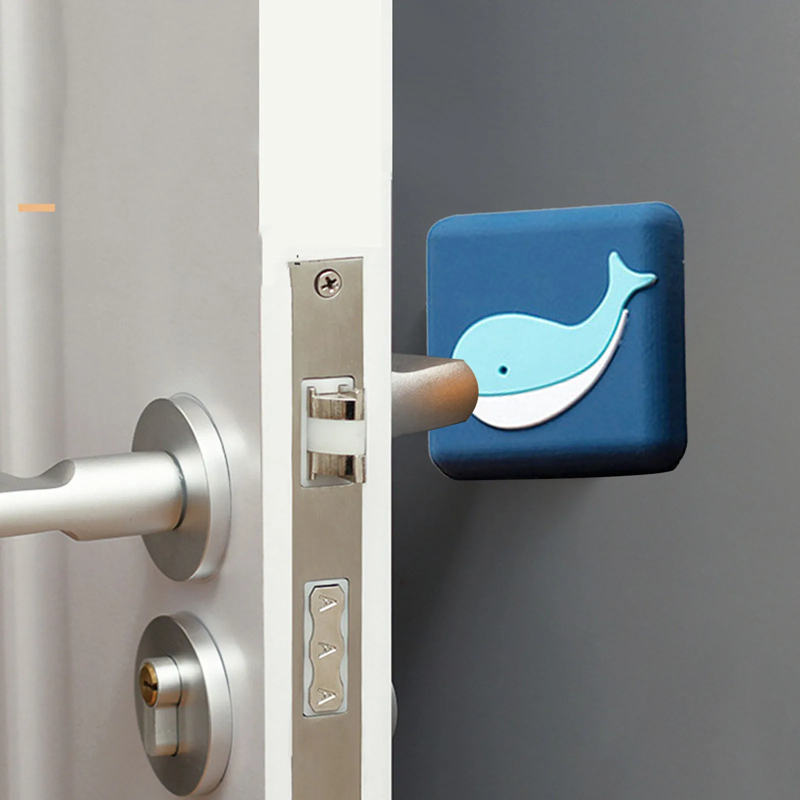 

Силиконовый самоклеящийся бампер для дверных ручек и дверных проемов, предотвращающий столкновения, утолщенный, с мультяшным дизайном, для холодильников и мебели