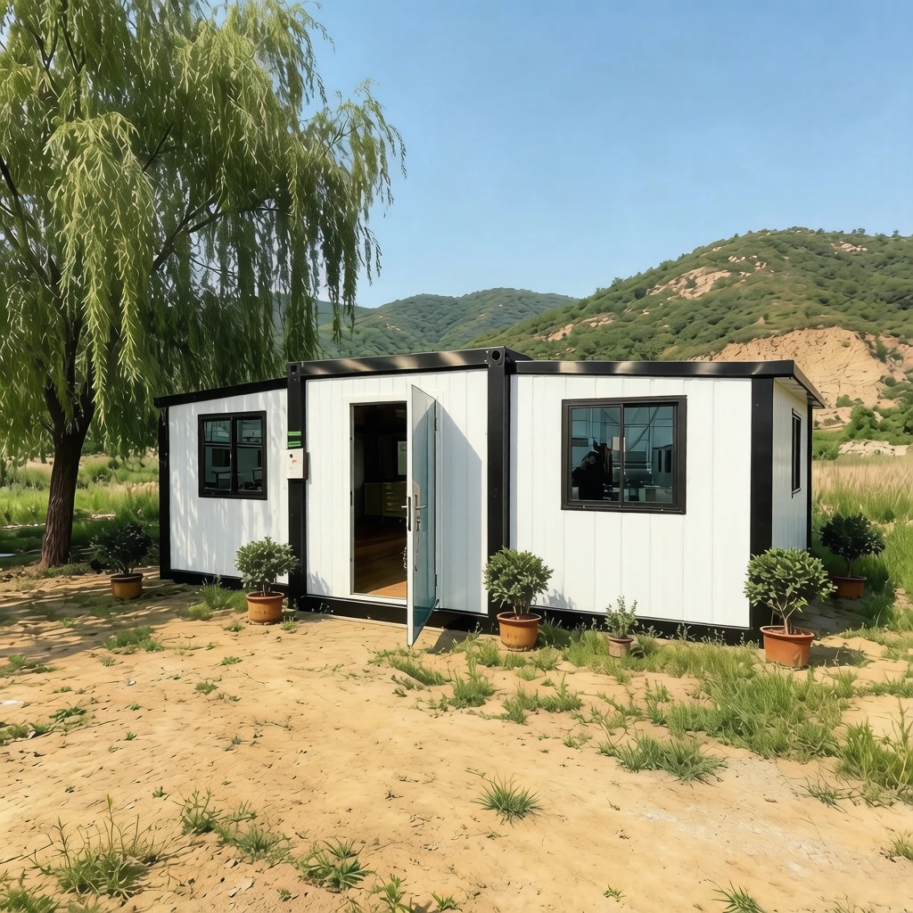 Prefab Modular Home 20ft 40ft Mobile Home Prefabricated Tiny House Customized Expandable Container House Folding Room Cabins