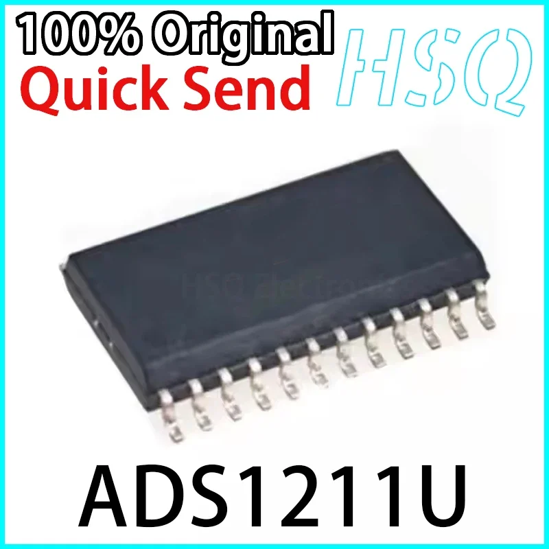 1PCS New ADS1211U ADS2111 SOIC24 Analog-to-digital Converter Chip