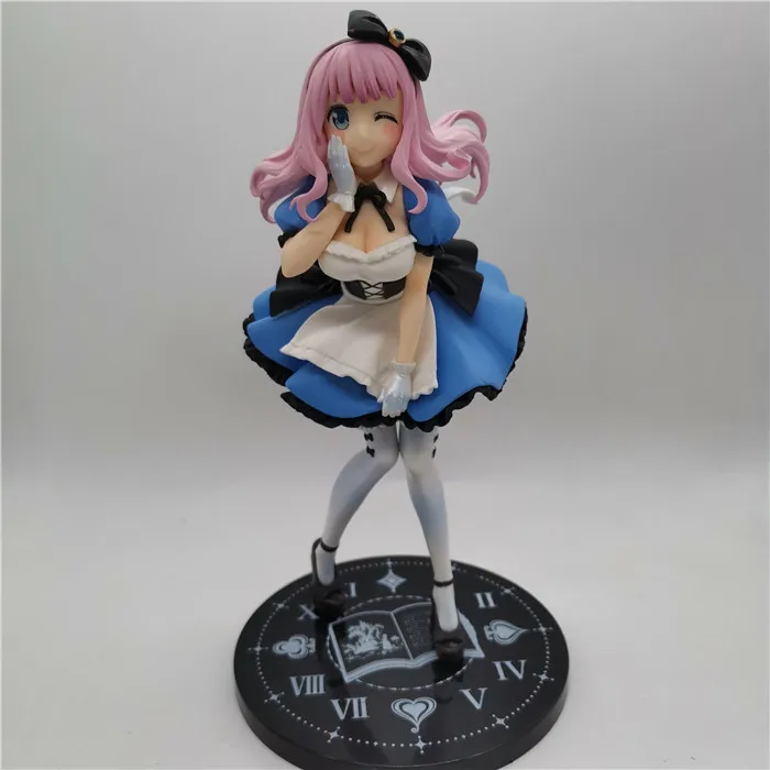 Keine Box 2022 Auf Lager 20 cm japanische Original-Anime-Figur Fujiwara Chika Actionfigur Sammlermodell Spielzeug