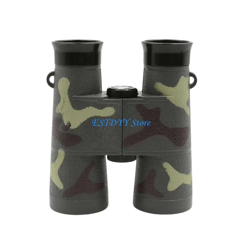 G6DE Multipurpose 35Mm Kids Binocular Plastic Texture Explorers Binocular Suitable for Youthful Explorers and Scientists