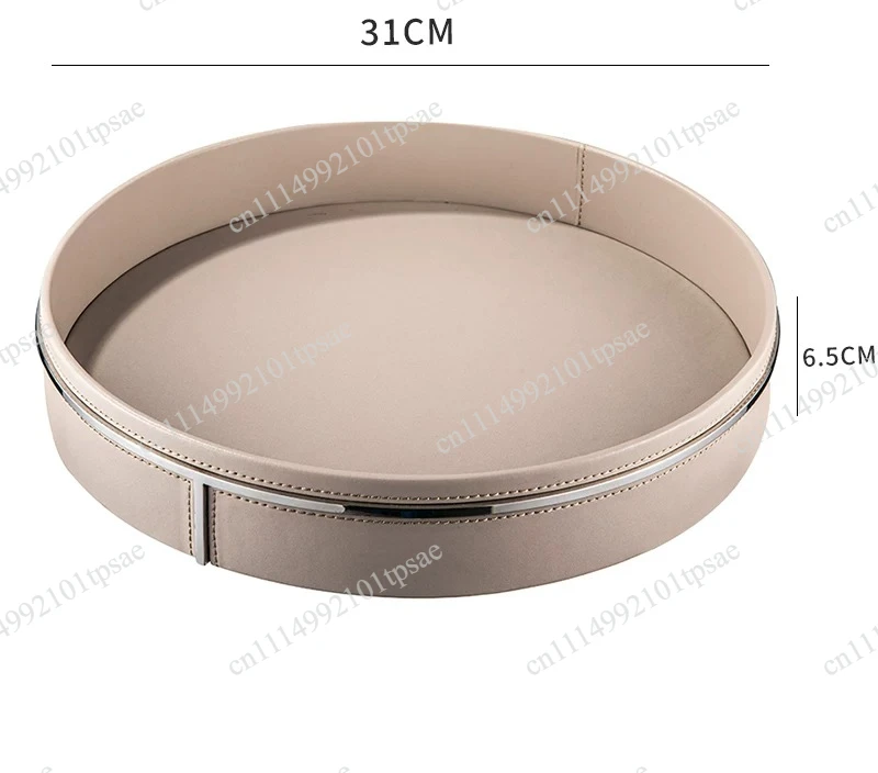 Luxury Stainless Steel & Leather Tissue Box, Minimalist Coffee Table Organizer for Living Room Premium Home Decor