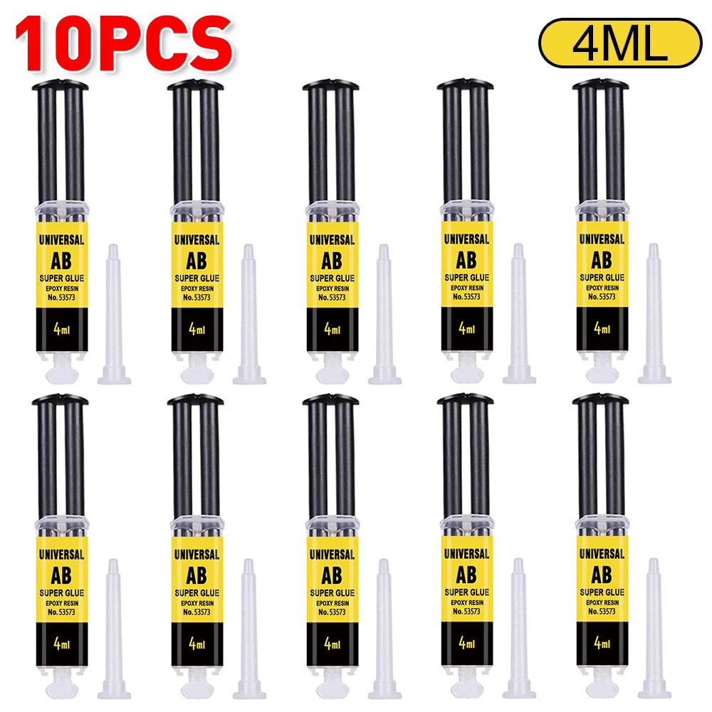 4/25Ml Epoxyhars Ab Lijm Waterdichte Instant Snelle Zelfklevende Reparatie Sterke Super Vloeibare Lijm Voor Hout Plastic Metaallijm Lassen