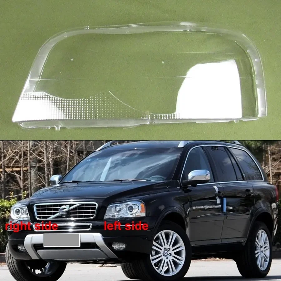 

Car Accessories Transparent Lampshade Headlamp Cover Lamp Shade Headlight Shell Lens Plexiglass For Volvo XC90 2004-2013