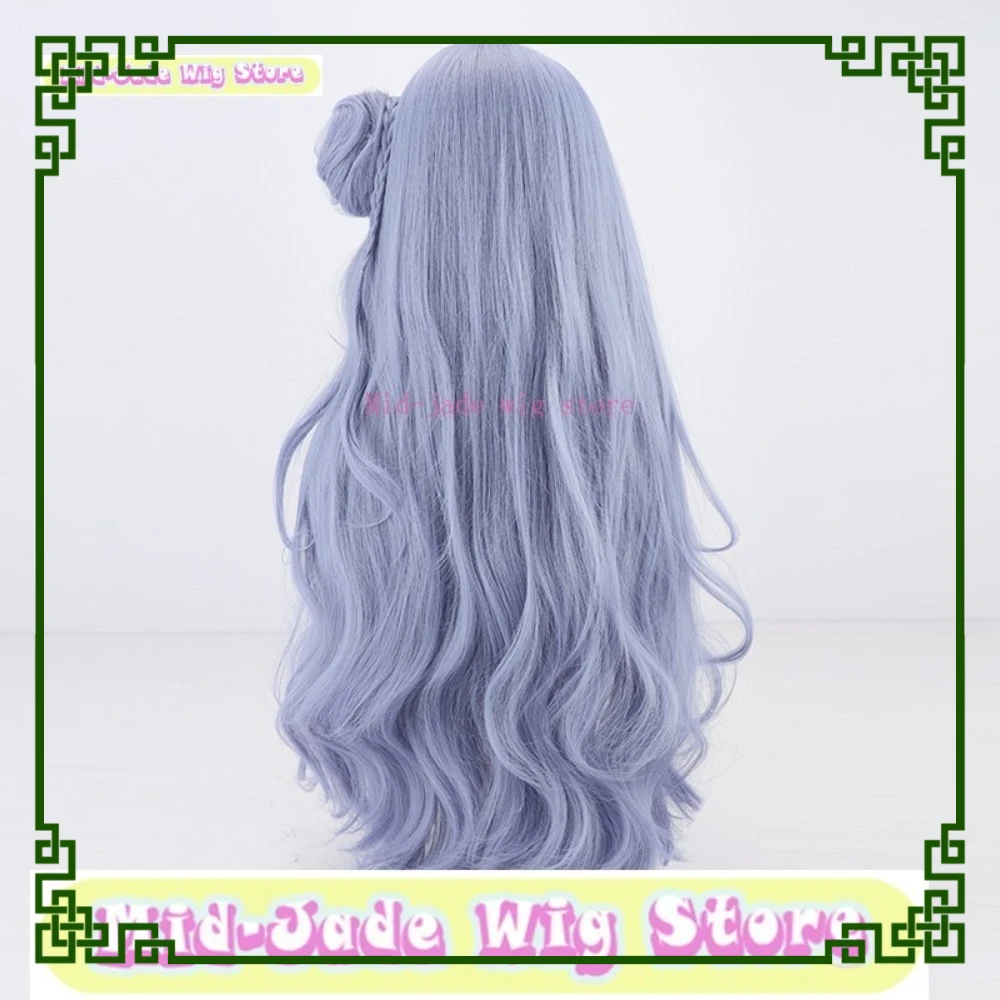 ミッドジェイドウィッグストアミコトリンダウコスプレウィッグアニメゲームコスプレロングカーリーヘアハロウィンパーティーの小道具