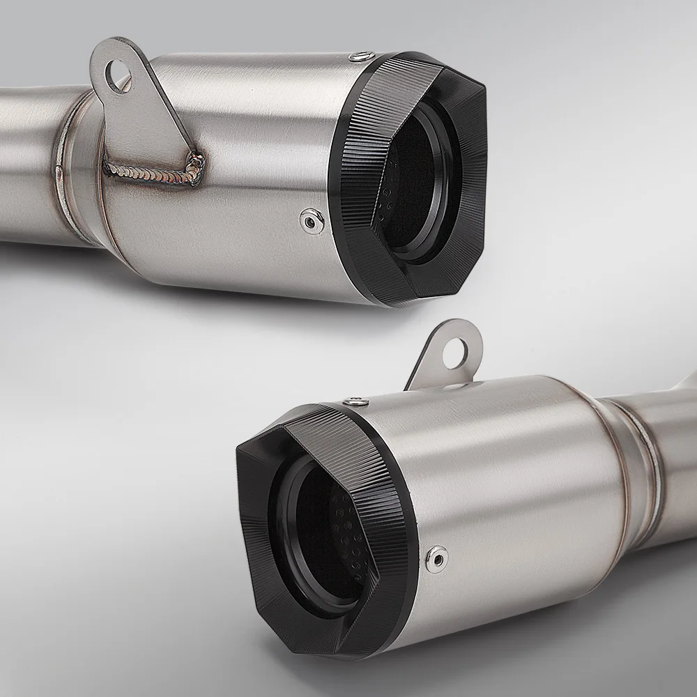 Motorcycle Exhaust Escape With Middle Link Pipe Muffler For 800nk NK800 800 NK 2023 - 2025