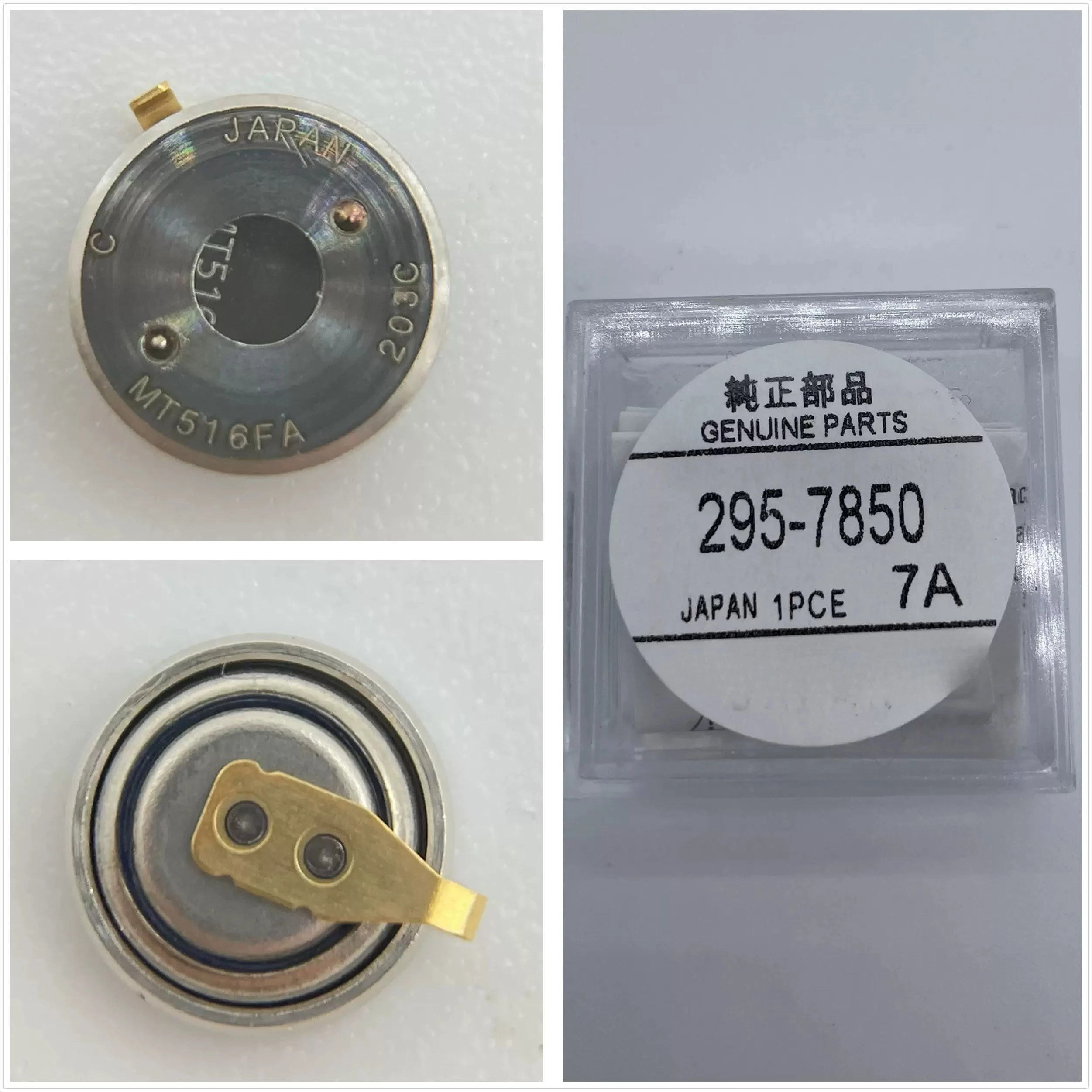 ，。for Light kinetic energy watch rechargeable battery MT516 295-7850 instead of MT616 295-6600，。
