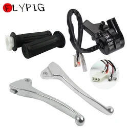 Throttle Housing On/Off Switch Brake Levers Hand Grips Assembly for Yamaha PW50 PY50 PY Peewee PW 50 Y-zinger Dirt Pit Bike