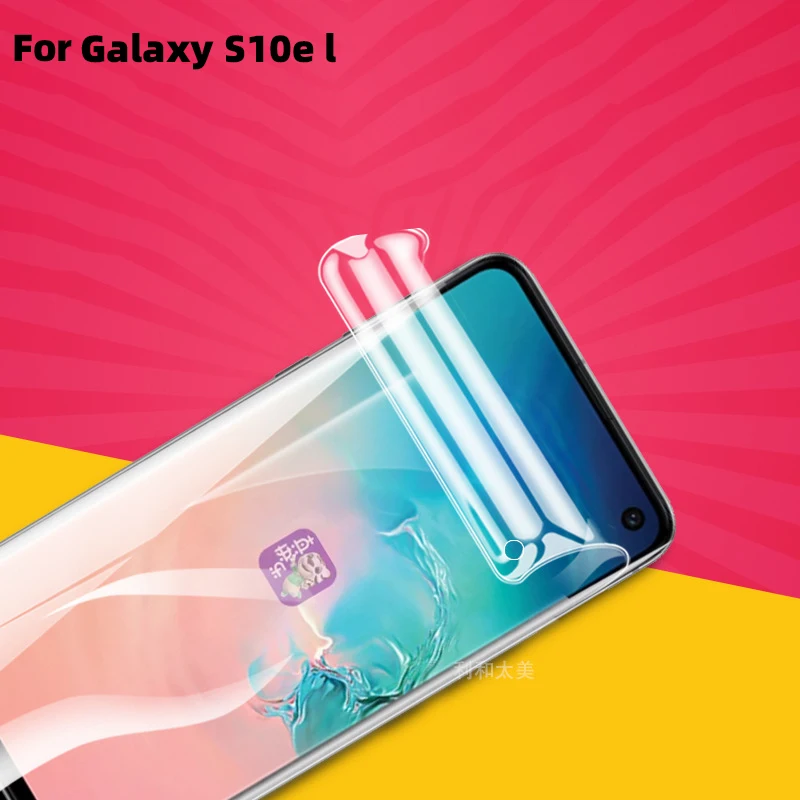 Soft Hydrogel Clear Screen Protector for Samsung Galaxy S10e/S9/Note20/Z Flip5 10pcs