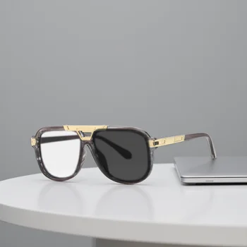 KOCOLIOR 新款時尚雙光束 TR90 綠色老花眼鏡 男女通用 大框防藍光眼鏡 8 最佳銷售 綠色眼鏡 - №4