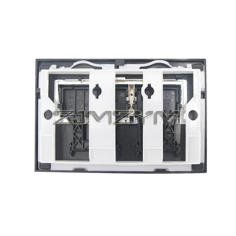 1pc Toilet Dual Flush Plate Water Tank Working Panel Toilet Accessories Concealed Switch Button For Bathroom przycisk spłuczki