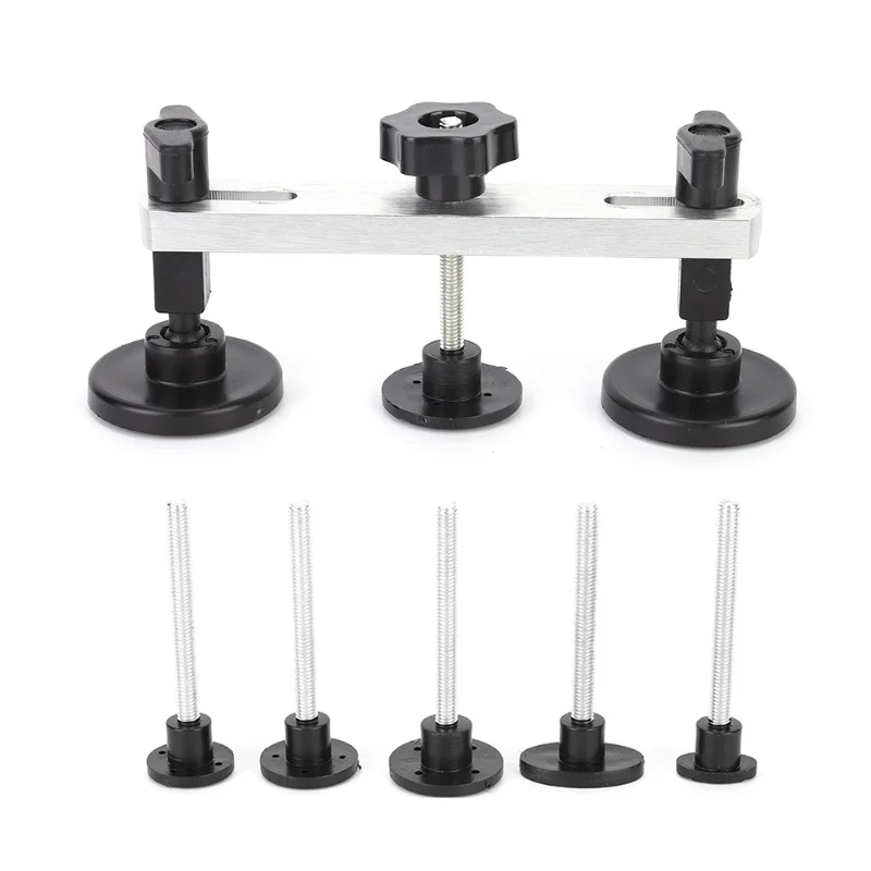 

Car Body Paintless Dent Puller Bridge Removal Tool Aluminum Professional Repair Kit