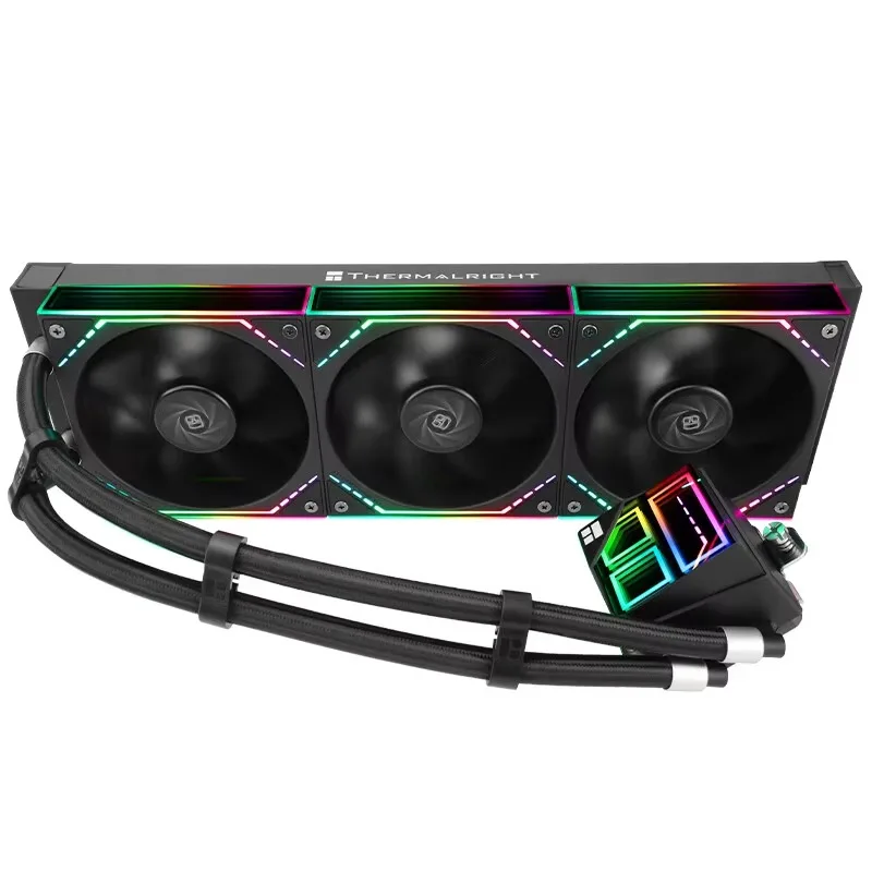 

Thermalright FROZEN INFINITY 360 BLACK WATER COOLING Two 12cm ARGB Fans Silent Integrated CPU Water-cooing