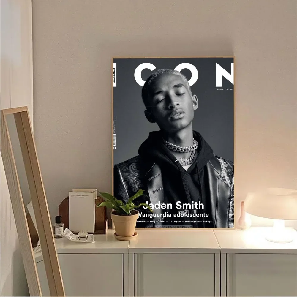 Jaden Smith Actor Star Poster No Framed Poster Kraft Club Bar Paper Vintage Poster Wall Art Painting Bedroom Study Stickers