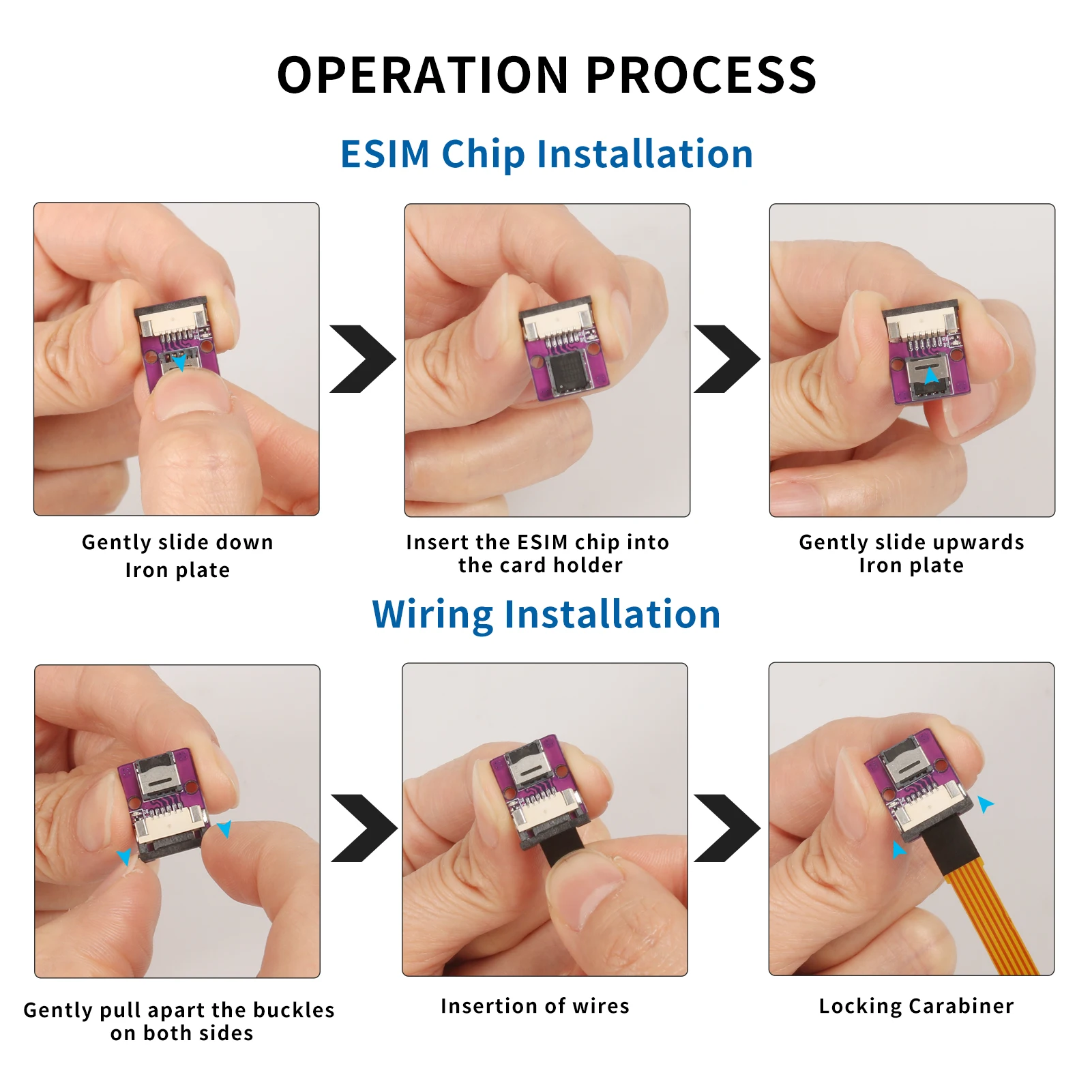 Cavo di espansione da ESIM a Nano SIM Scheda di conversione adattatore scheda ESIM Test da laboratorio ESIM Porta scheda di conversione ESIM Nessun richiesta di saldatura