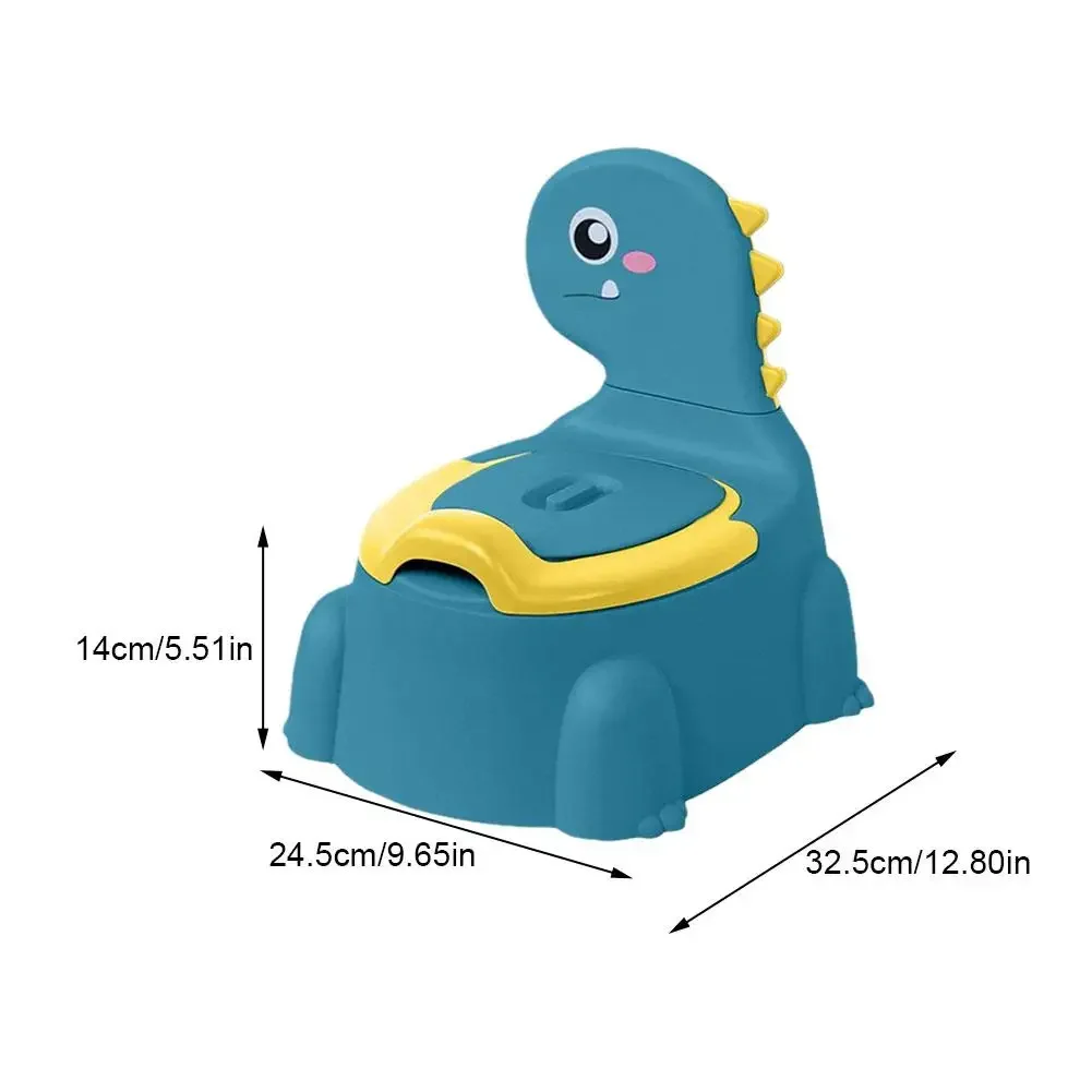 Dinossauro dos desenhos animados Espessamento Potty para bebê, banheiro infantil, assento de treinamento, mictórios para meninos e meninas,