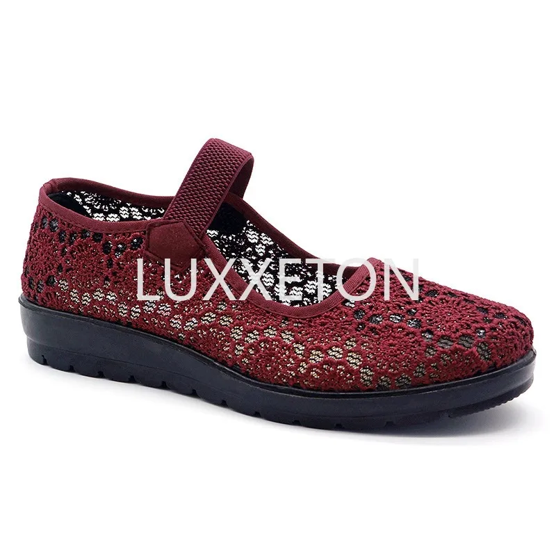 Women Flat Shoes 2024 Spring and Autumn New Fashion Embroidered Shoes Soft Sole Leisure Sports Breathable Women ﻿